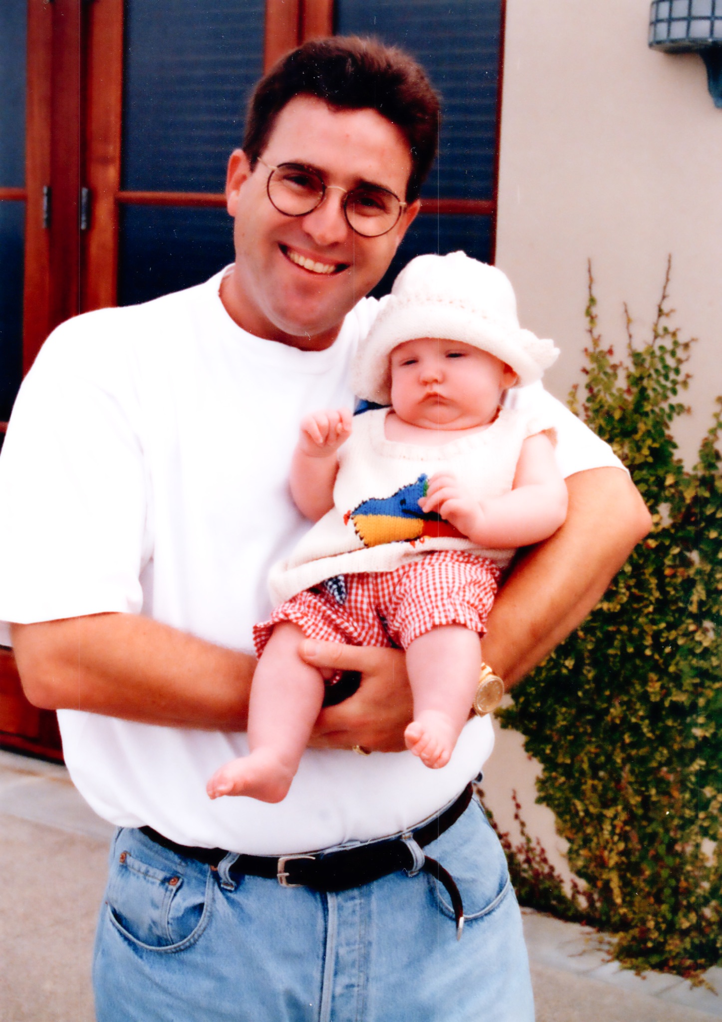 Dad & Baby Allegra